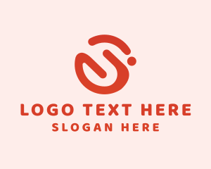 Digital Marketing - Advertising Media Firm Letter S logo design