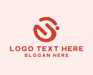 Financing - Advertising Media Firm Letter S logo design