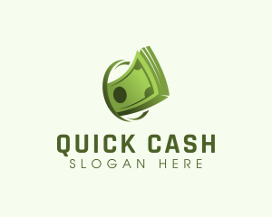 Cash - Money Currency Cash logo design
