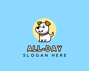 Cartoon Pet Dog Logo