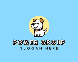 Cartoon Pet Dog Logo