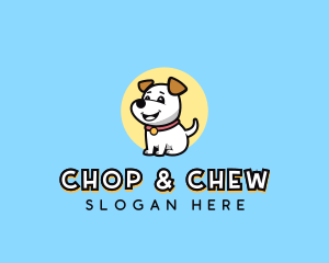 Cartoon Pet Dog Logo