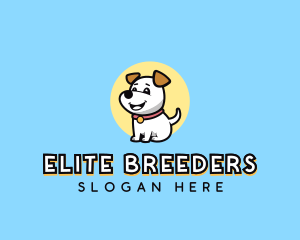 Cartoon Pet Dog logo design