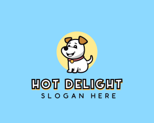 Cartoon Pet Dog logo design