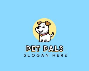 Cartoon Pet Dog logo design