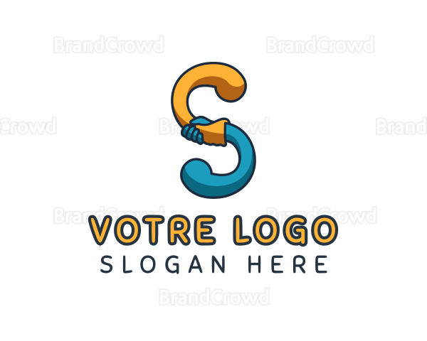 Letter S Community Organization Logo