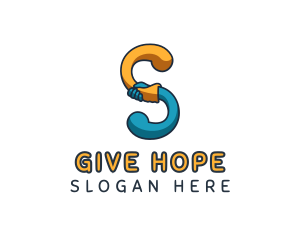 Donation - Letter S Community Organization logo design