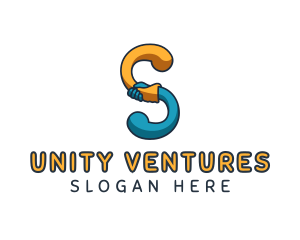 Partnership - Letter S Community Organization logo design