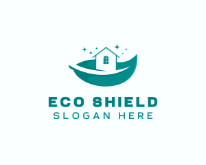 Leaf Eco Housekeeping logo design