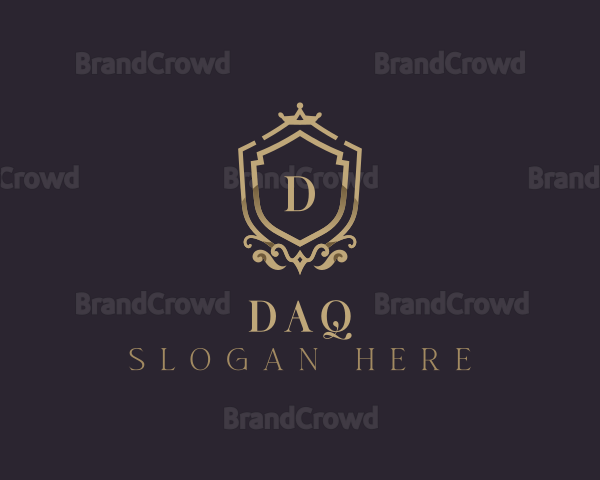 Royal Shield Crown Boutique Logo