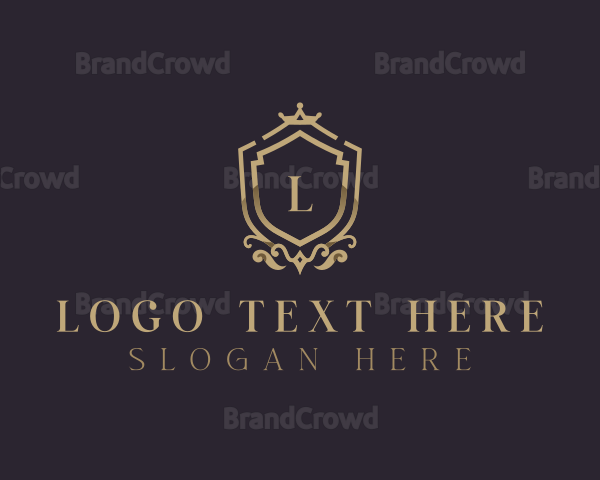 Royal Shield Crown Boutique Logo