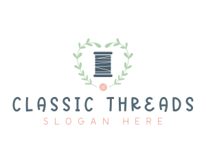 Sewing Thread Tailor logo design