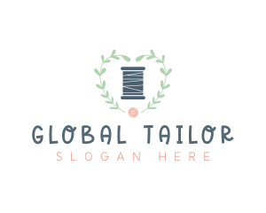 Sewing Thread Tailor logo design