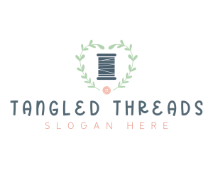 Sewing Thread Tailor logo design