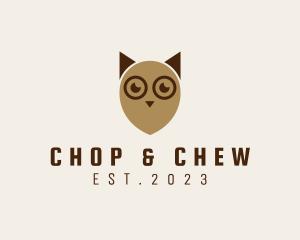Bird - Cute Owl Bird logo design