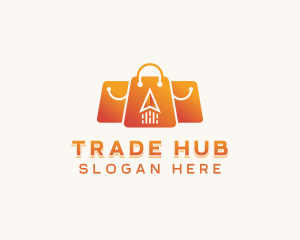 Marketplace - Online Shopping Logistics App logo design
