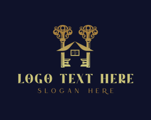 Locksmith - House Key Locksmith logo design