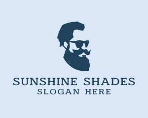 Sunglasses - Sunglasses Beard Man logo design