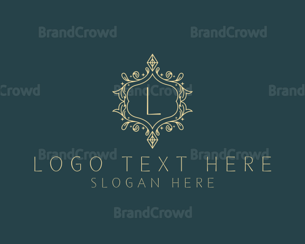 Fancy Decorative Diamond Logo