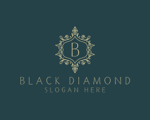 Fancy Decorative Diamond logo design