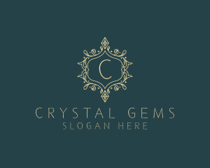 Fancy Decorative Diamond logo design