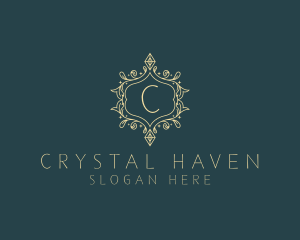 Fancy Decorative Diamond logo design