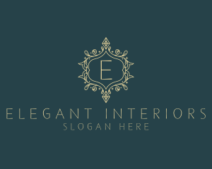 Fancy Decorative Diamond logo design