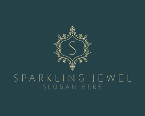 Fancy Decorative Diamond logo design