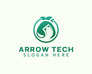 Arrow Money Bag logo design