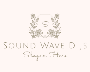 Floral Wedding Decoration  Logo