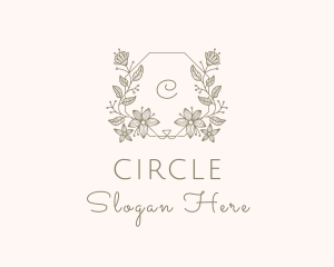 Floral Wedding Decoration  Logo