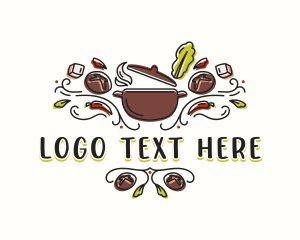 Catering - Culinary Restaurant Pot logo design
