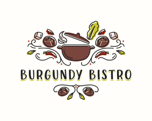 Culinary Restaurant Pot logo design