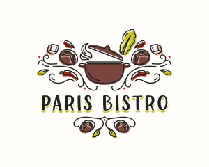 Culinary Restaurant Pot logo design