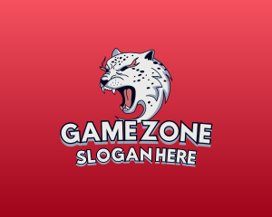 Snow Leopard Gaming logo design