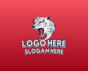 Snow Leopard - Snow Leopard Gaming logo design