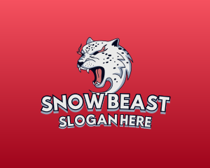 Snow Leopard Gaming logo design