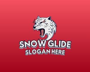 Snow Leopard Gaming logo design