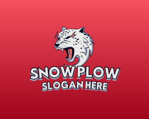 Snow Leopard Gaming logo design