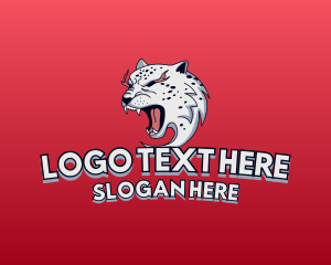 Snow Leopard - Snow Leopard Gaming logo design