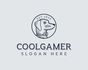 Pet Dog Veterinarian Logo