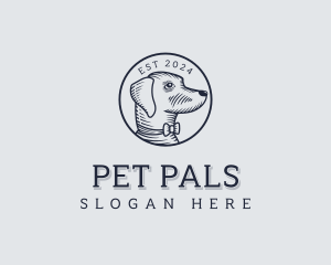 Pet Dog Veterinarian logo design