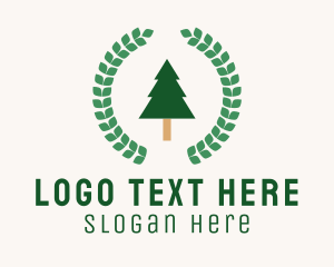 Christmas Tree Home Decor Logo