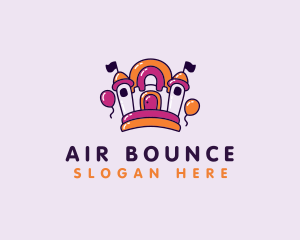 Inflatable - Fun Inflatable Bounce House logo design