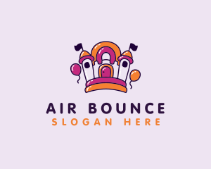 Fun Inflatable Bounce House  logo design