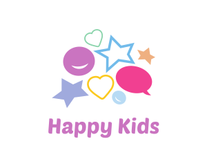 Children Sticker Shapes logo design