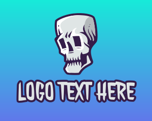 Dead - Dead Skull Gaming logo design