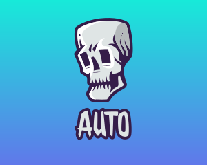 Black Skull - Dead Skull Gaming logo design