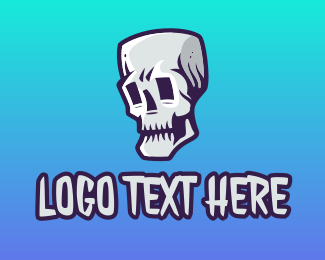 Skull Gaming Mascot Logo