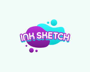 Fun Paint Ink logo design